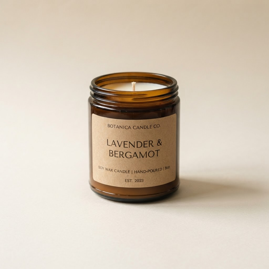 Amber Soy Candle